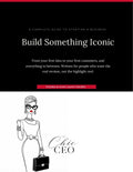 Build Something Iconic - A Complete Guide to Starting a Business