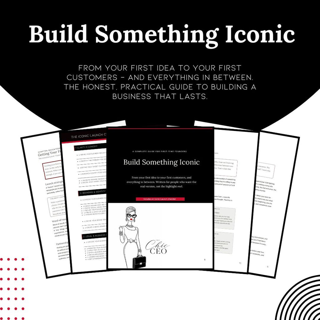 Build Something Iconic - A Complete Guide to Starting a Business
